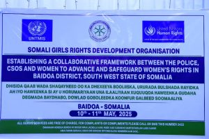 South West State Officials Launch Training to Strengthen Collaboration Between Police, Civil Society, and Women’s Groups